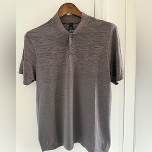 Lululemon Vented Tech Henley with Blade Collar (M)